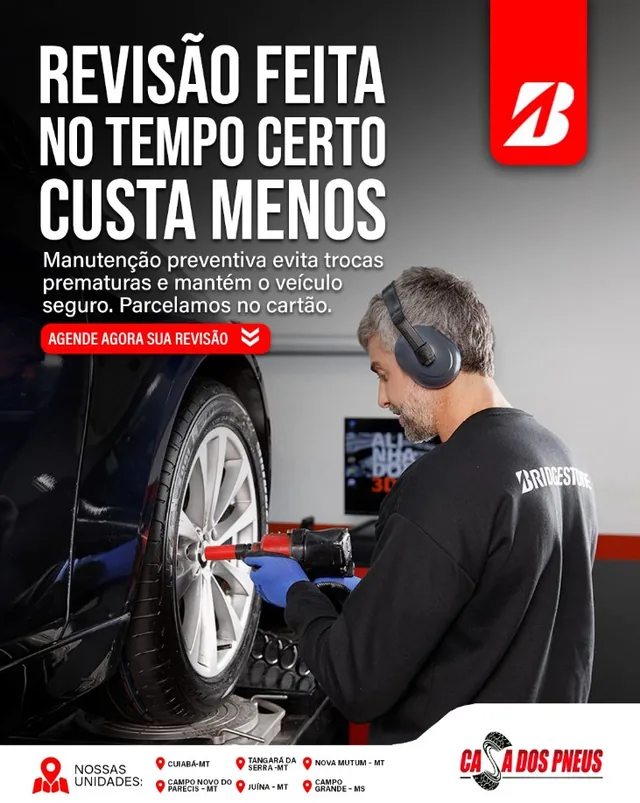 Campanha de revisão, Casa dos Pneus
