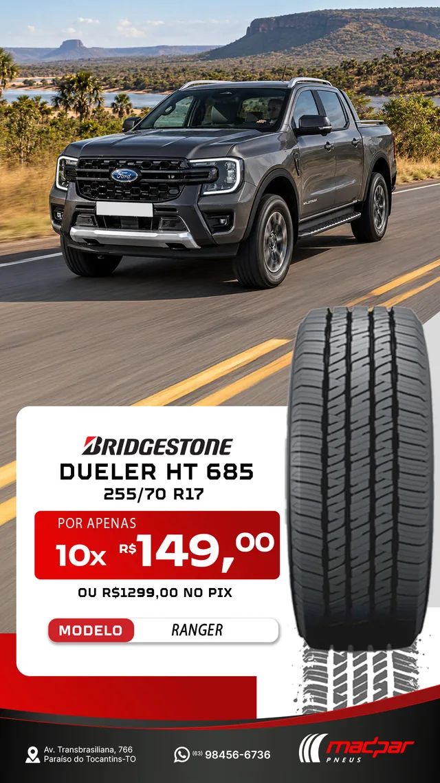 Oferta Dueler HT 685 para Ranger, Madpar Pneus