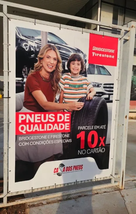 Banner Pneus de qualidade, Casa dos Pneus